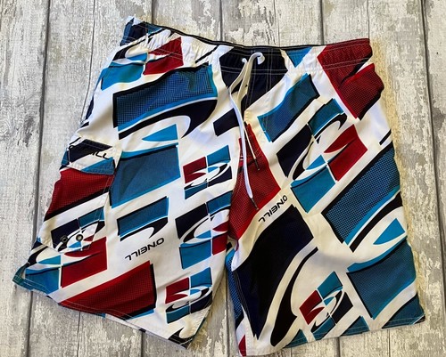 Neill boardshorts rot blau - boardshorts, rot,